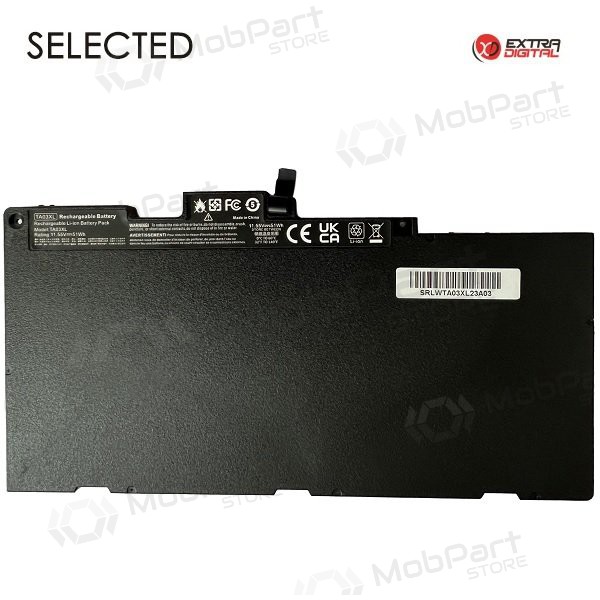 HP TA03XL, 51Wh batteria del computer portatile, Selected HP TA03XL, 51Wh batteria del computer portatile, Selected