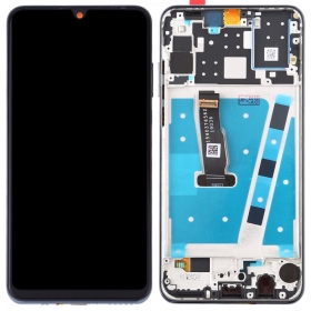 Huawei P30 Lite 48MP schermo / display (nero) (con una cornice) (Premium)