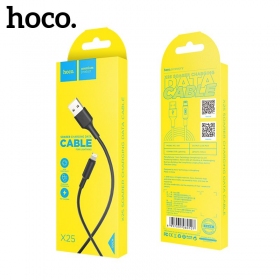 USB cavo HOCO X25 lightning 1.0m (nero)