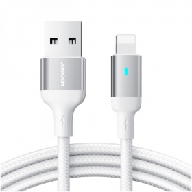 USB cavo Joyroom S-UL012A10 USB to Lightning 2.4A 1.2m bianca