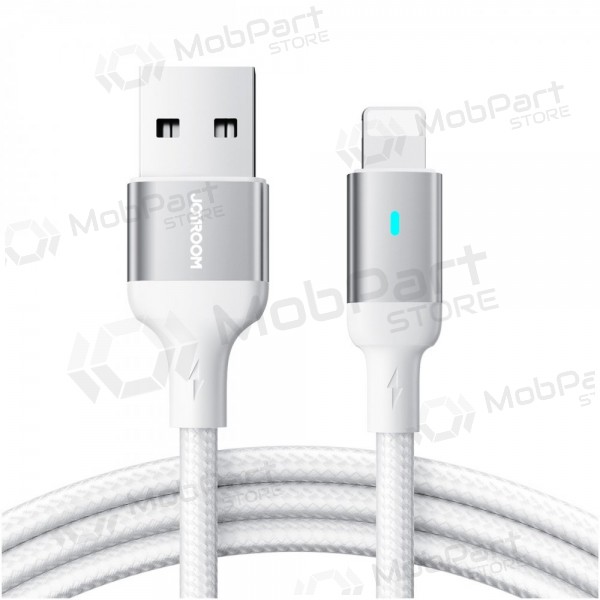 USB cavo Joyroom S-UL012A10 USB to Lightning 2.4A 1.2m bianca