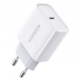 Caricatore buitinis Ugreen CD137 USB-C 20W 3A bianca