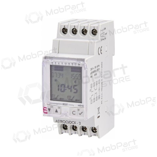 Astroclock-2 astronominis laikrodis ETI