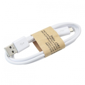 USB cavo microUSB (bianca) 1.0m