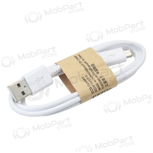 USB cavo microUSB (bianca) 1.0m
