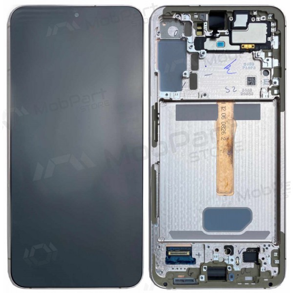 Samsung Galaxy S22+ schermo / display (viola) (con una cornice) (originale)