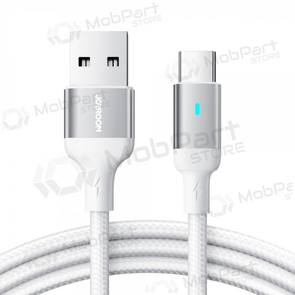 USB cavo Joyroom S-UC027A10 USB to Type-C 3A 1.2m bianca