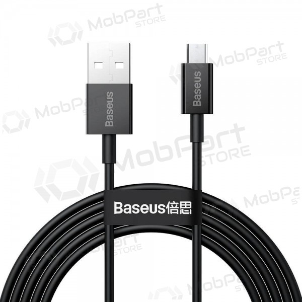 USB cavo Baseus Superior microUSB 2A 2.0m (nero) CAMYS-A01