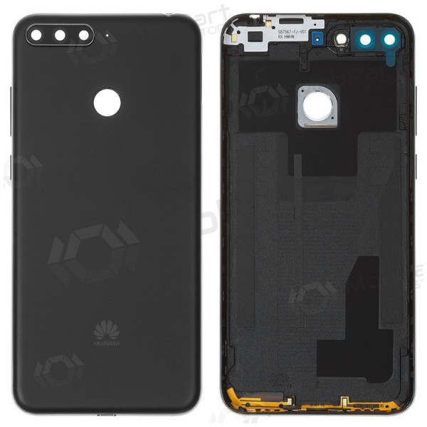 Huawei Y6 Prime 2018 coperchio batteria posteriore (nero) (usato grade A, originale) Huawei Y6 Prime 2018 coperchio batteria posteriore (nero) (usato grade A, originale)