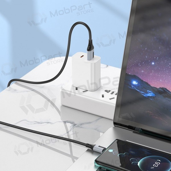 USB cavo Borofone BX101 USB-A to USB-C 1.0m nero