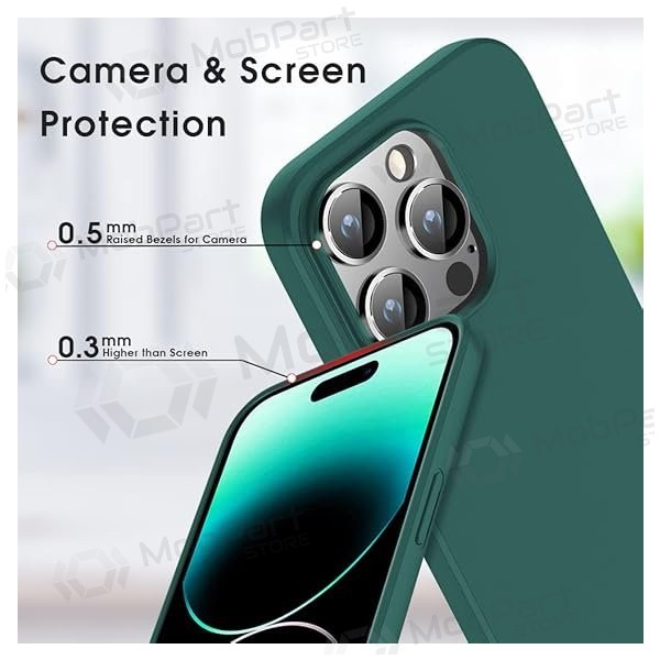 Samsung Galaxy A57 custodia - X-Level Guardian (verde scuro)