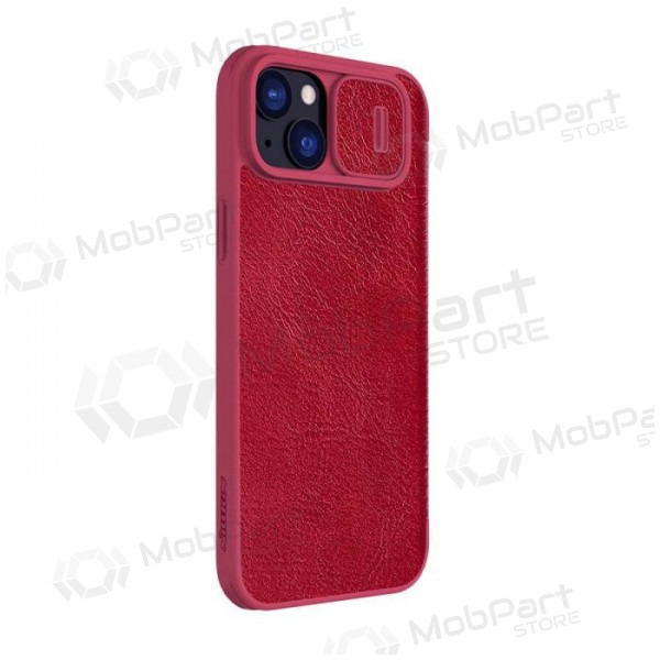 Apple iPhone 14 Pro custodia „Nillkin Leather“ (rosso)