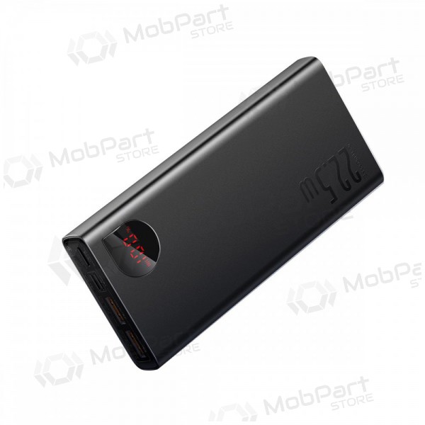 Batteria esterna Power Bank Baseus Adaman 22.5W 20000mAh + Type-C 0.3m nero PPAD070101