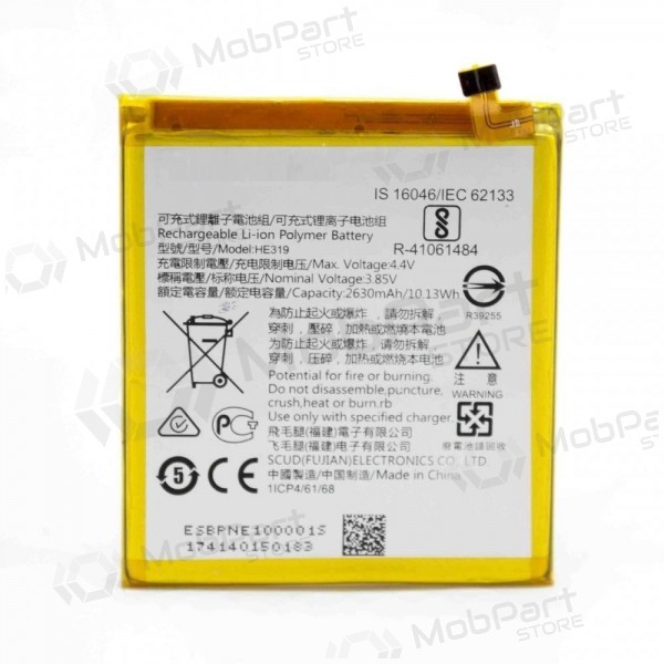 Nokia 3 batteria / accumulatore (TA-1020) HE319 (2630mAh) Nokia 3 batteria / accumulatore (TA-1020) HE319 (2630mAh)